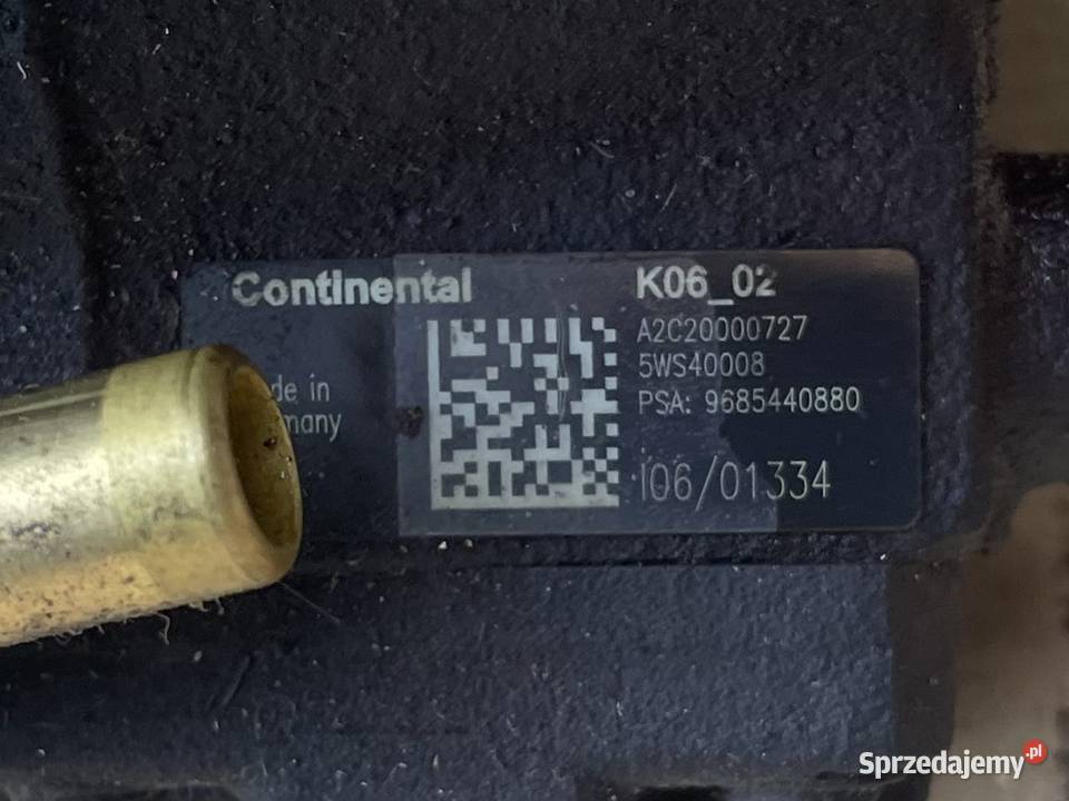 9685440880 pompa wtryskowa 14 hdi tdci citroen Szczecin