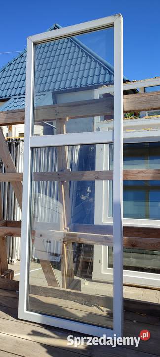 OKNA KacprzaK Witryna 75x216 FIX Używany PCV Lublin