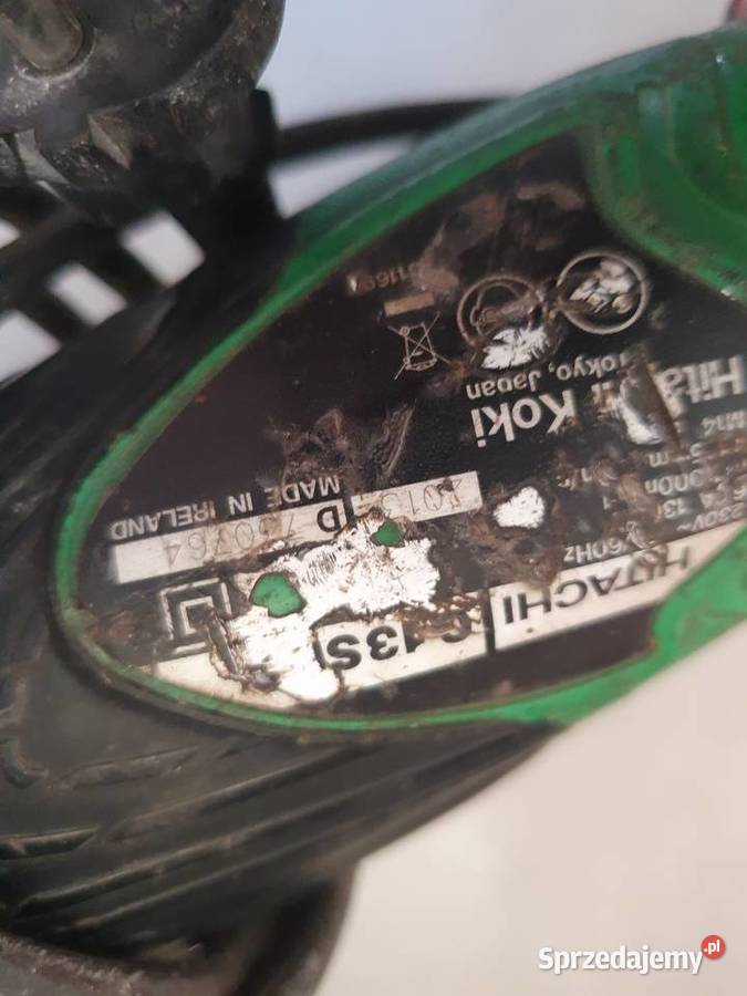 Hitachi szlifierka kątowa 1400 W G13SB4 Dobre Miasto