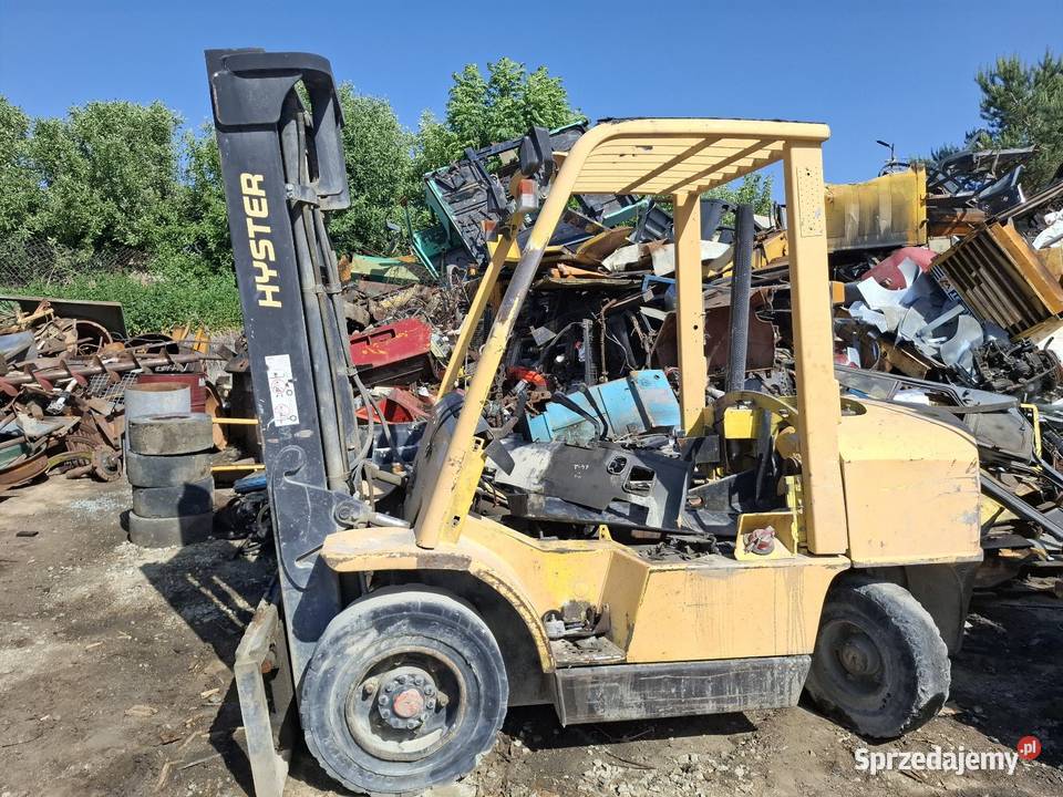 Wózek widłowy Hyster model H400XM5 NA CZĘŚCI diesel dolnośląskie Legnica