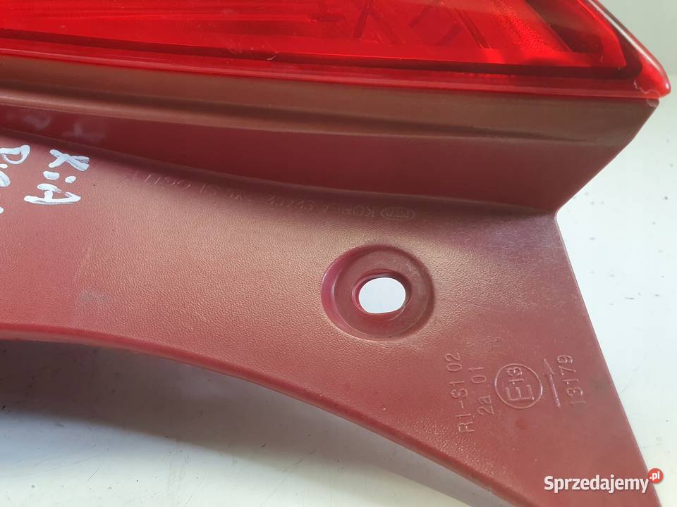 LAMPA TYLNIA LEWA Kia Picanto II lift 1117r LEWY lubelskie