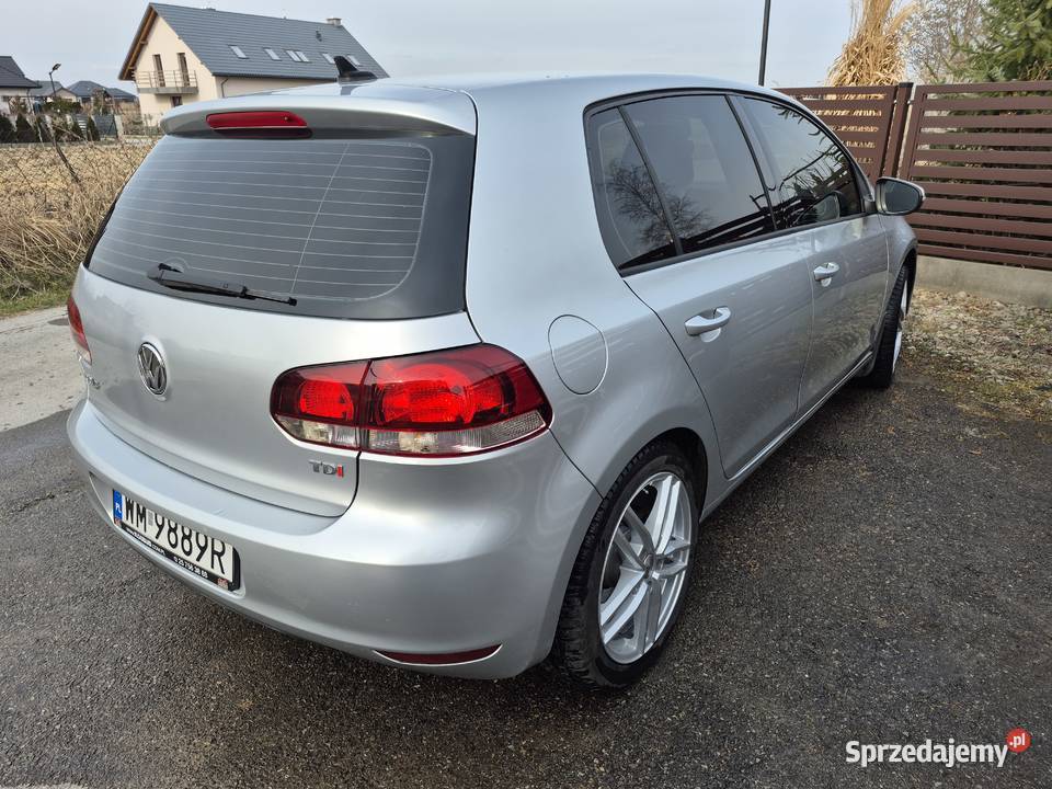 VW Golf VI 20 TDI Automat DSG 2013 mały przebieg ABS Rzeszów