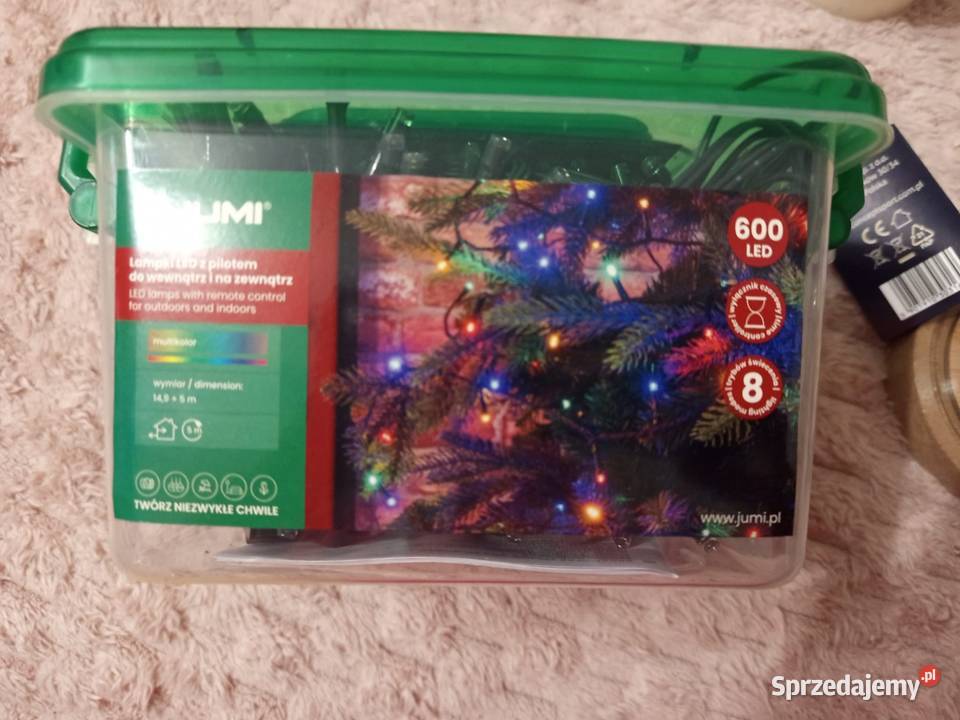 Lampki choinkowe LED 600 sztuk Piła sprzedam