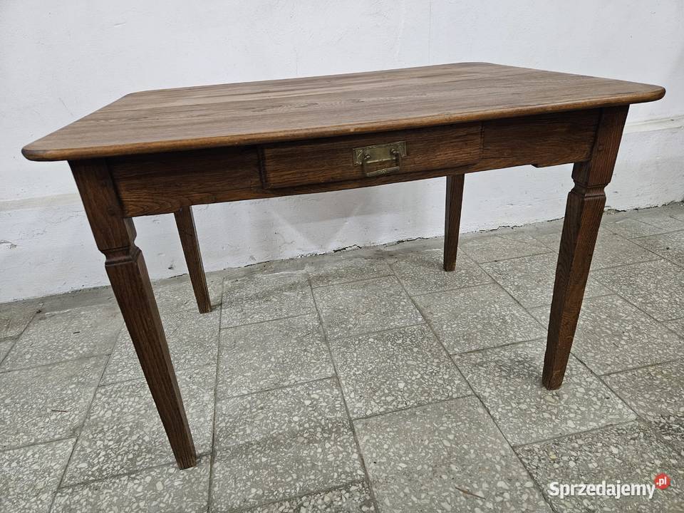 Stylowy mały stół z szufladą Stoły Nowy Sącz