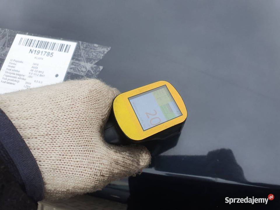 KLAPA AUDI A8 D3 W12 LZ9Y osobowe Pozostałe Lipno sprzedam