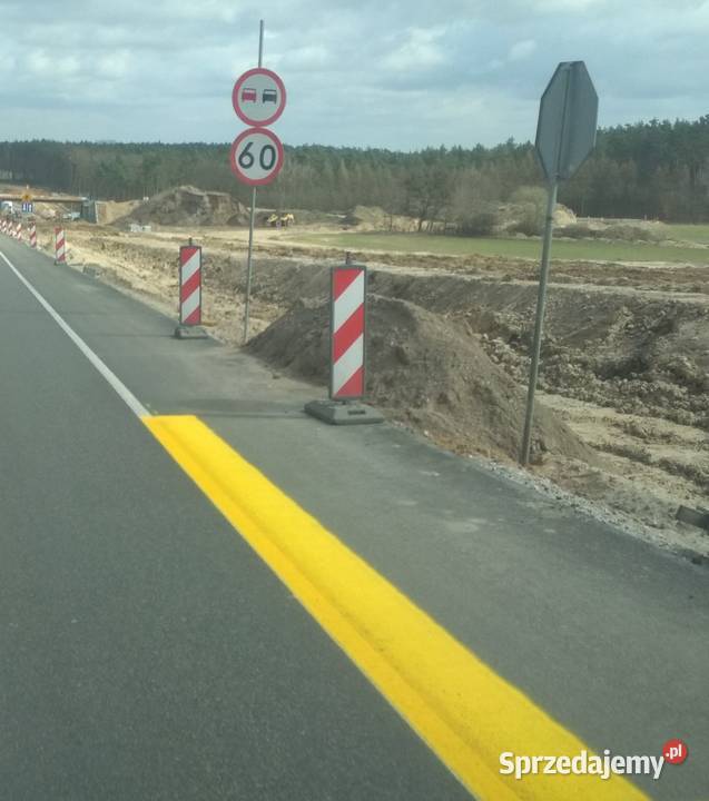 Wynajem znaków drogowych urządzeń BRD Pruszcz Gdański