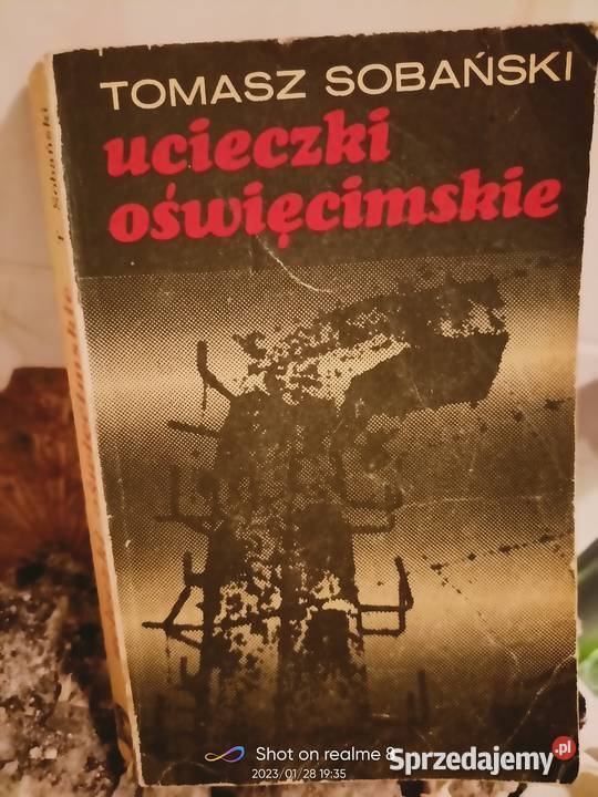 Sobański książki Ucieczki oświęcimskie Rok wydania 1980 Książki naukowe i popularnonaukowe mazowieckie Warszawa