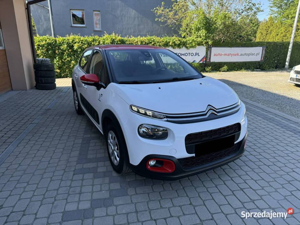 Citroen C3 12 83 Klimatronik CarPlay Ledy III benzyna Motoryzacja Orzech