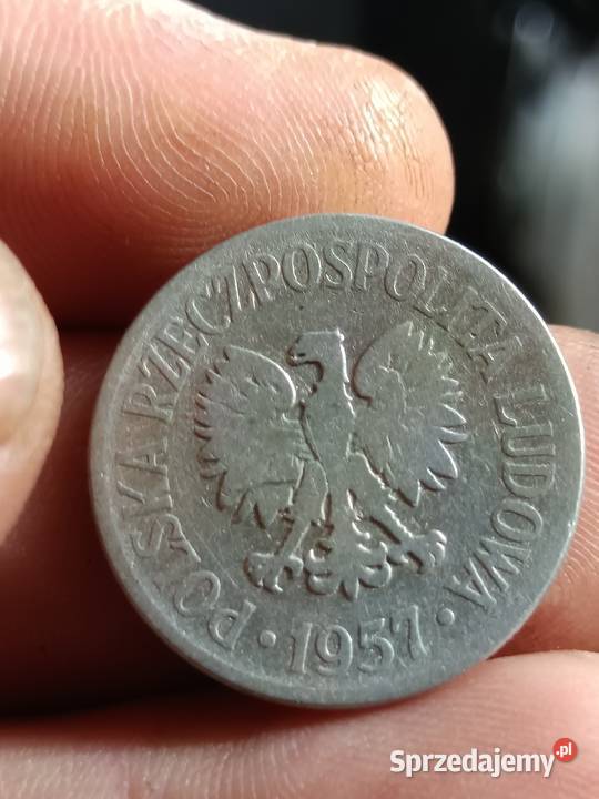 Sprzedam monete 50 groszy 1957 ff lubelskie Chełm