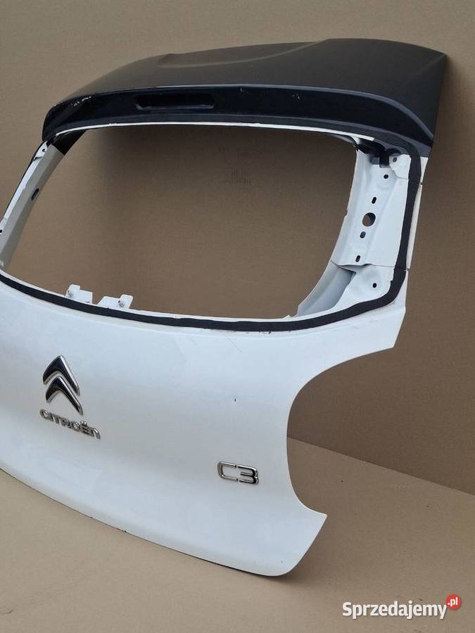 CITROEN C3 III KLAPA BAGAŻNIKA TYŁ 2016 lubuskie Bieleń