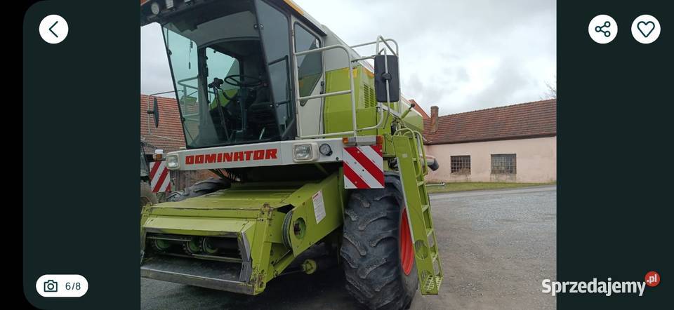 Claas Dominator 108 nieuszkodzony Hrubieszów