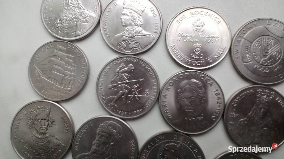 Monety Okolicznościowe Czasy PRLu Płońsk