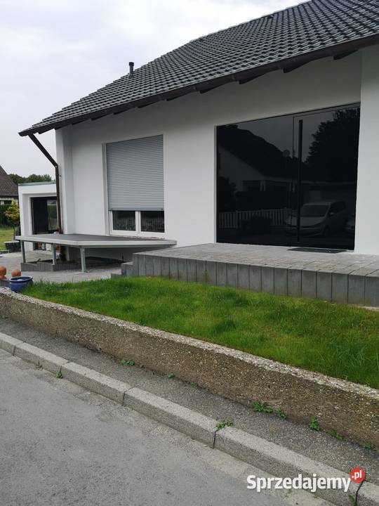 Drzwi z panelem szklanym i zintegrowanym Nowy Sącz