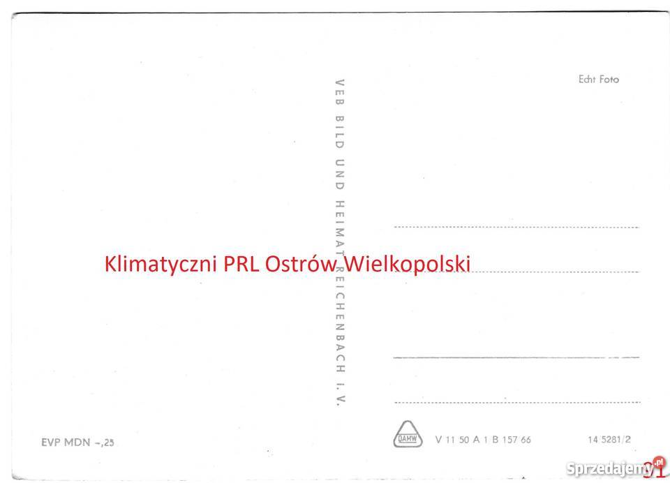 Pocztówka Post card Bad Brambach Niemcy Pocztówki i karty telefoniczne śląskie