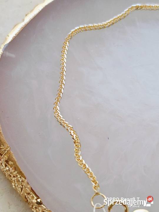 Złota Nowa bransoletka Lisi ogon dł19pr585 Wałcz