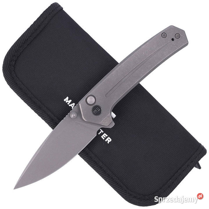 Nóż składany WE Knife Culex Gray Titanium Gray Warszawa