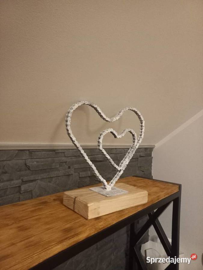 Serce z łańcucha motocyklowego