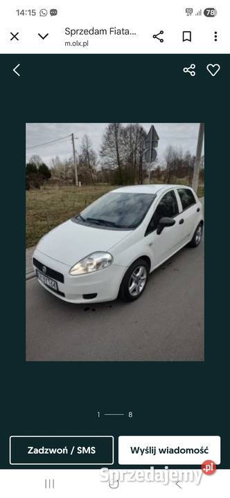 Sprzedam Grande punto Grande Punto Klimkówka