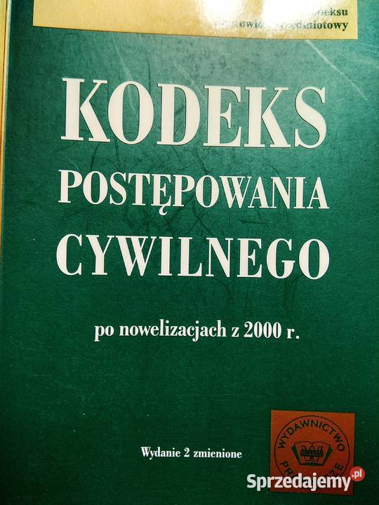 Kodeks postępowania cywilnego Bródno podręczniki Antykwariat Warszawa