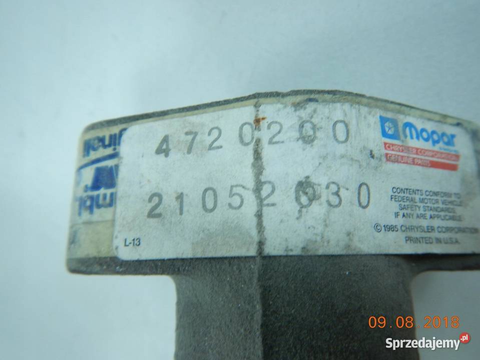 KOLEKTOR WYDECHOWY CHRYSLER MOPAR ORYGINAŁ