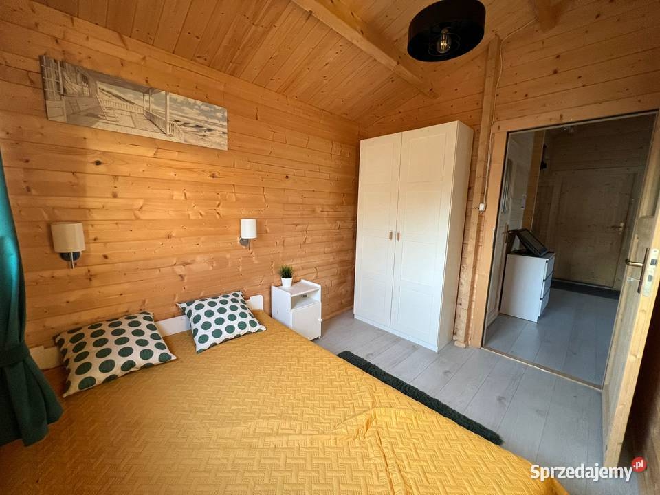 Domek drewniany z bala MAJORKA 35m2 bez Nowy Dwór Mazowiecki