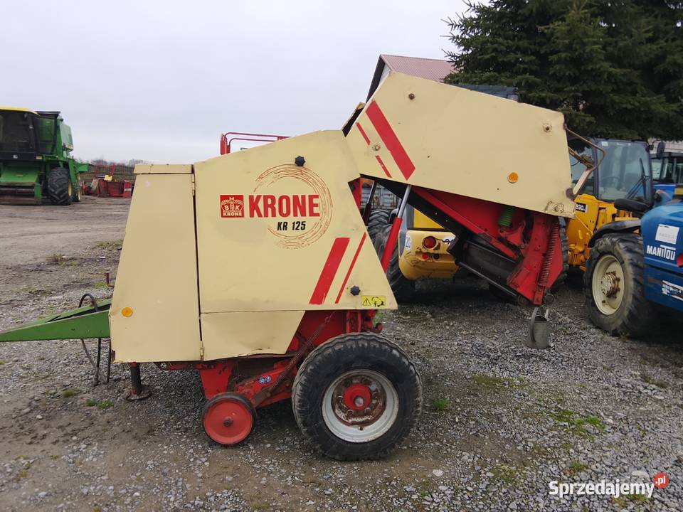 Prasa Rolującą Krone KR 125 sprowadzona oryginał nieuszkodzony Skaryszew