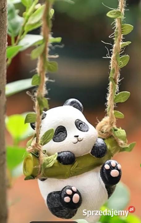 Figurka panda i torebka plecak panda Koszalin