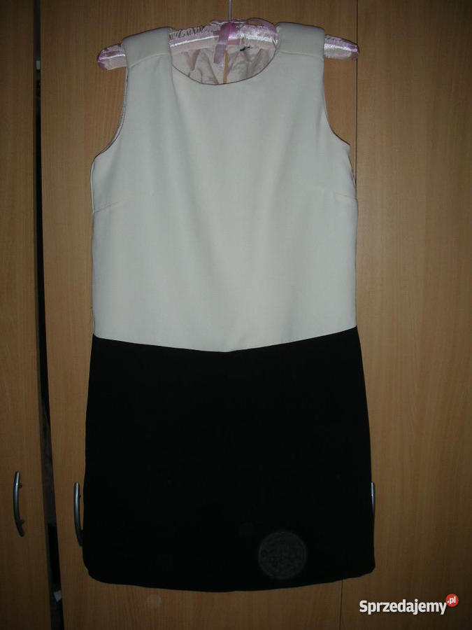 Sukienka H M pół ecru pół H&M Warszawa