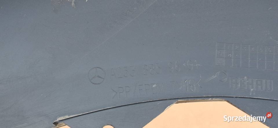 MERCEDES GLC W253 LIFT DOKŁADKA ZDERZAKA PRZÓD osobowe Bieleń