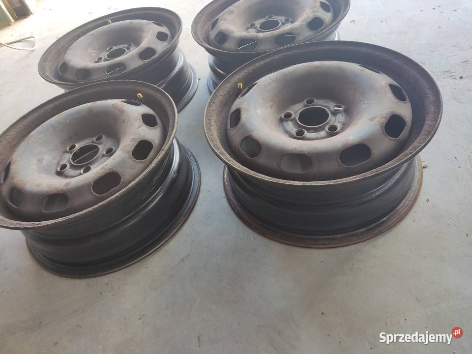 Felgi stalowe 6j 15 5x100 Skoda octavia VW golf podlaskie Suraż