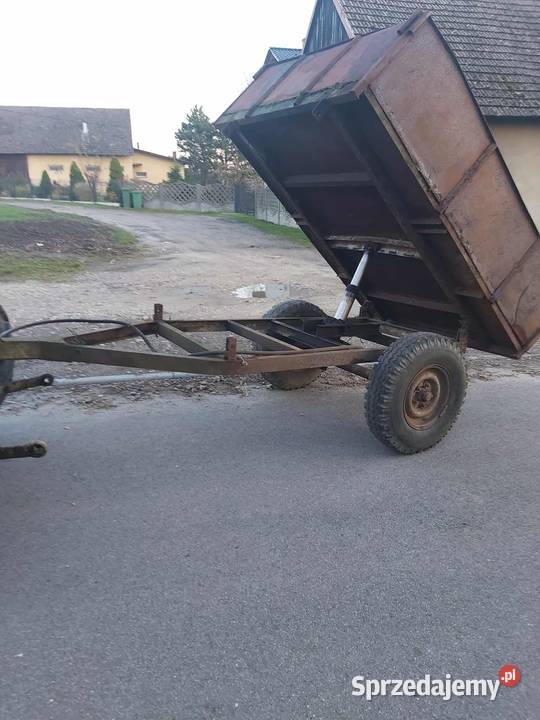 Przyczepa sam wywrot zarej