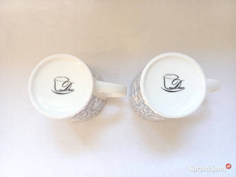 KUBEK latte 450 ml Porcelana wzór kpl2 NOWE Białystok