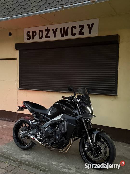 Yamaha MT09 2022 Wydech mapa gen 3 podgrzewane manetki wielkopolskie Leszno