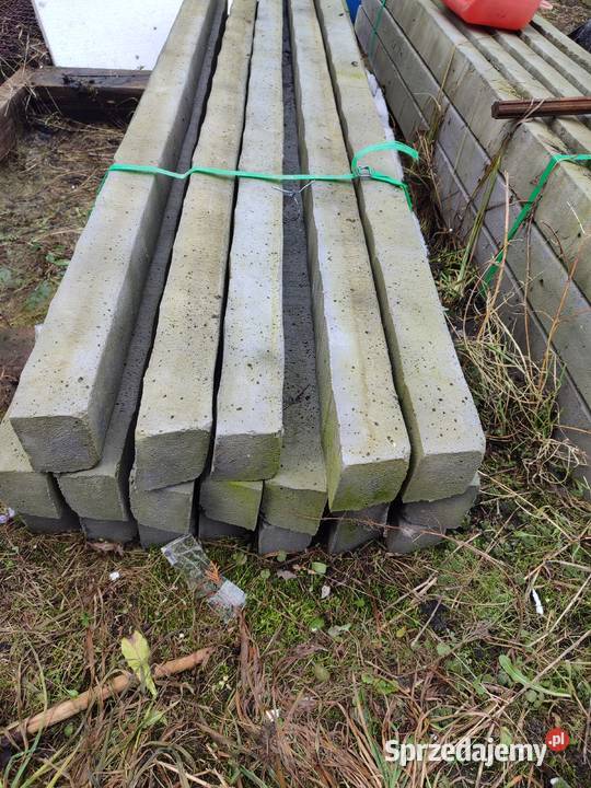 Słupki betonowe 22 m 4x pręt Nowe Leśnictwo Skarżysko-Kamienna