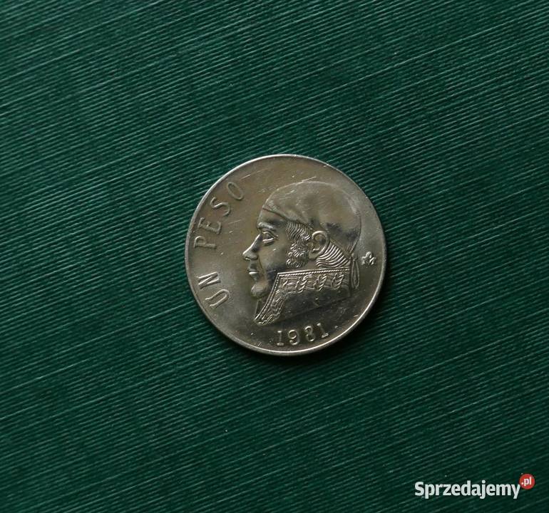 MEKSYK 1 peso 1981r śląskie
