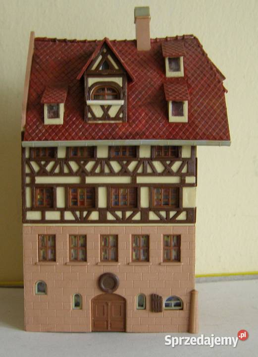 Domek na makietę 13 kolejka skala N Faller łódzkie Łódź