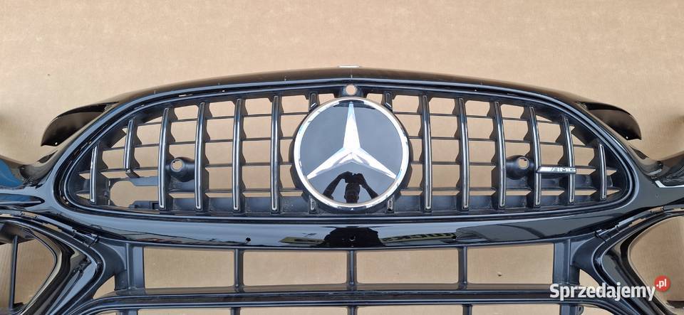 MERCEDES SL W232 AMG ZDERZAK PRZEDNI GRILL Bieleń