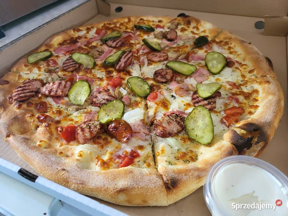 Lokal gastronomia food truck kebab pizza Nagłowice