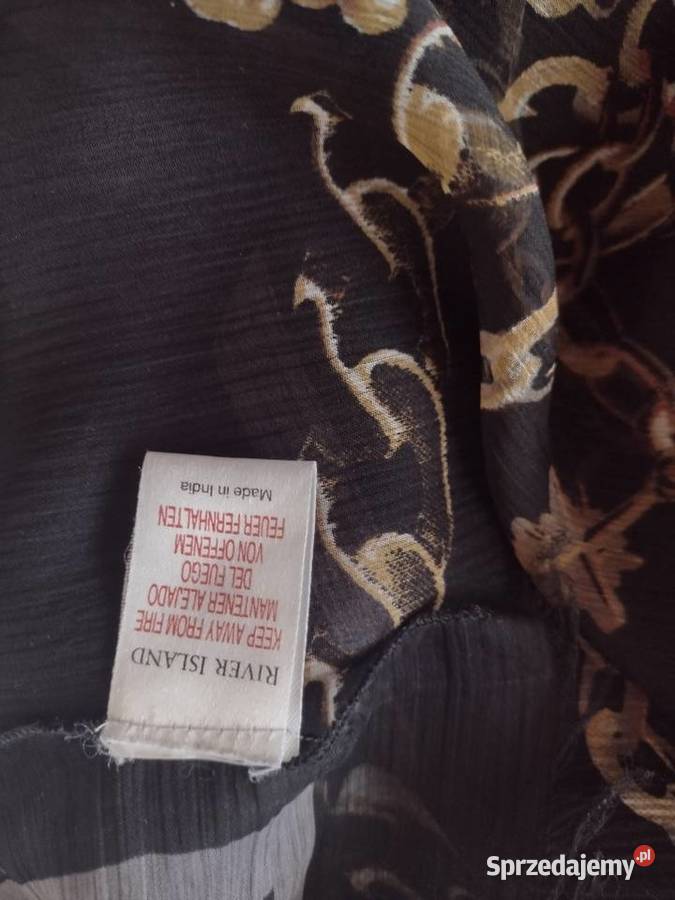 RIVER ISLAND Długi szal z łańcuchami z Londynu Kraków