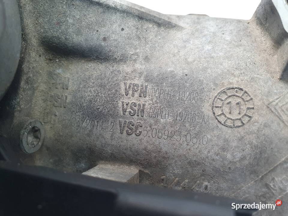 CHŁODNICA SPALIN Z ZAWOREM EGR Ford Focus III 16 Chełm