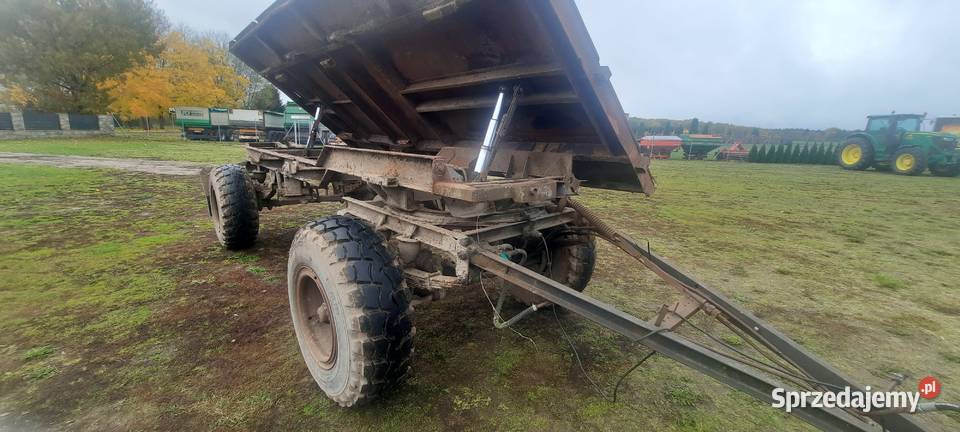 Przyczepa wywrotka HW 8011 ifa HL hlka rama Jastrowie
