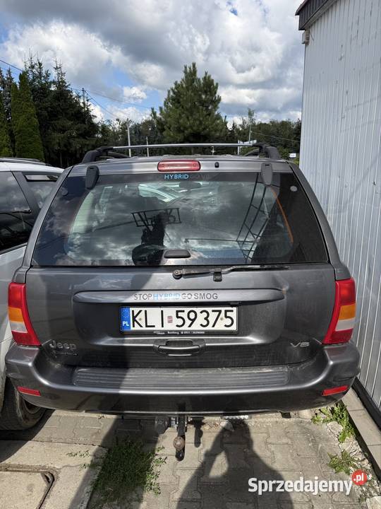Uszkodzony Jeep Grand Cherokee 47 wj benzyna Grand Cherokee Nowy Sącz sprzedam