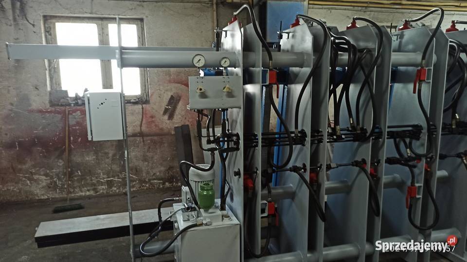 Prasa do klejienia z grubości Famad paczków 65 lubuskie Kłodawa