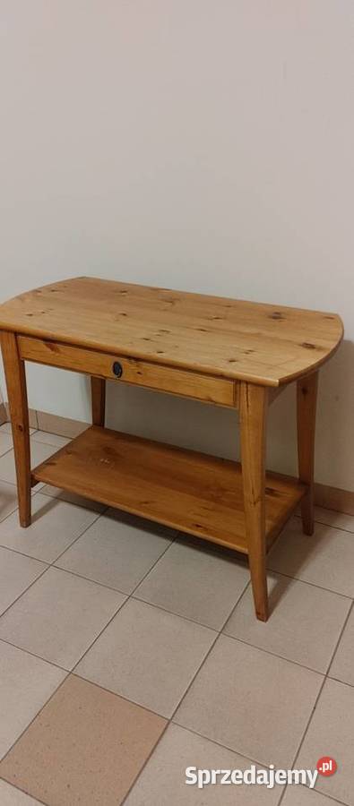 Regały IKEA LEKSVIK drewno komoda szafa Meble do salonu Warszawa sprzedam