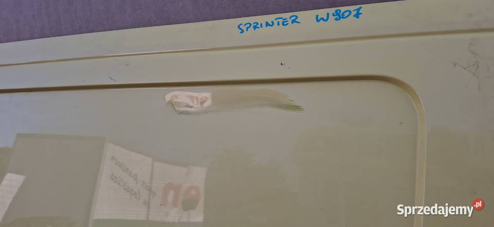 MERCEDES SPRINTER W907 W910 DRZWI PRAWE BOCZNE lubuskie Bieleń