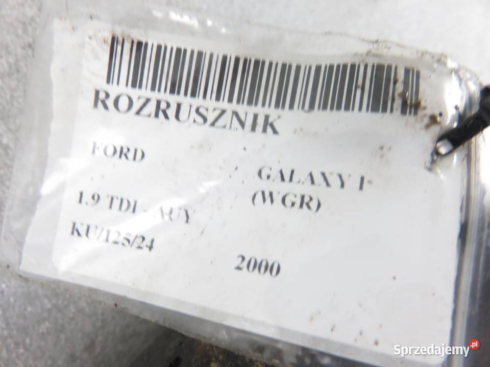 ROZRUSZNIK FORD GALAXY I 19 TDI