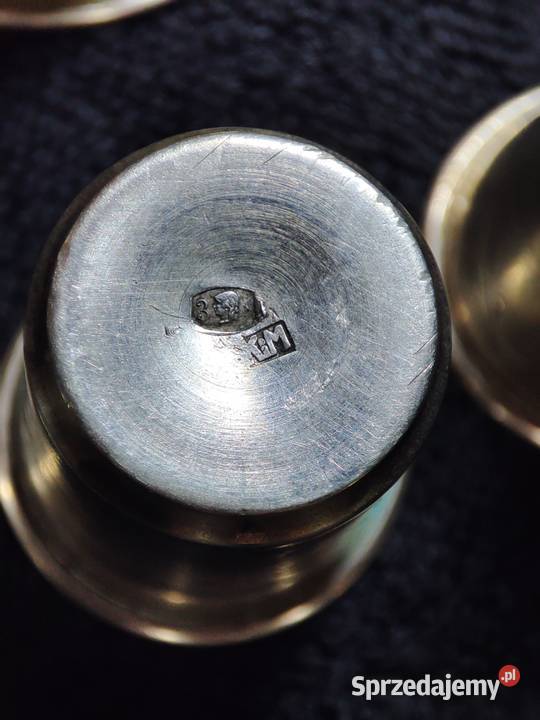 Kubki i kieliszki kiduszowe srebro Warszawa sprzedam
