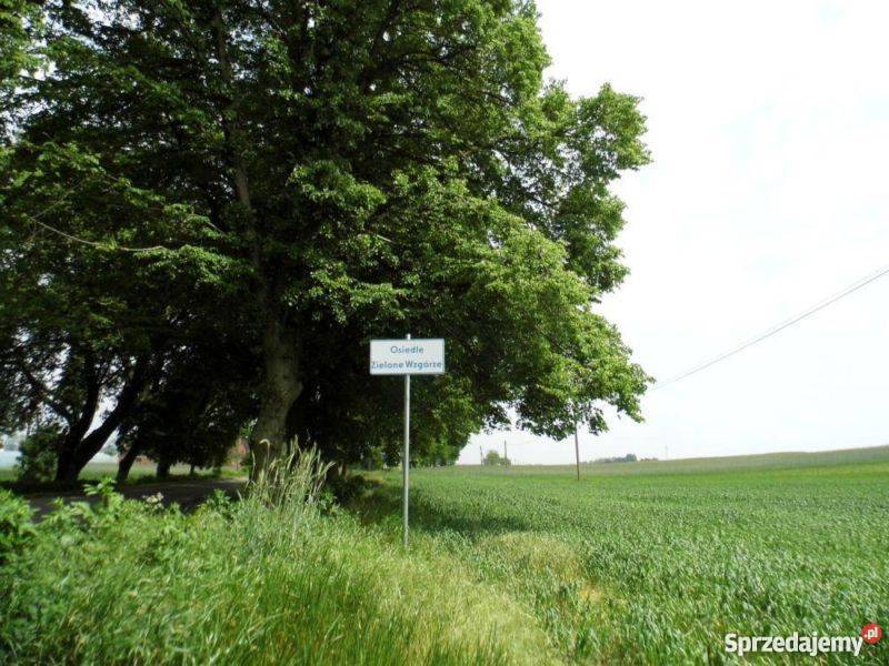 Os Zielone Wzgórze działki budowlane 1100m2