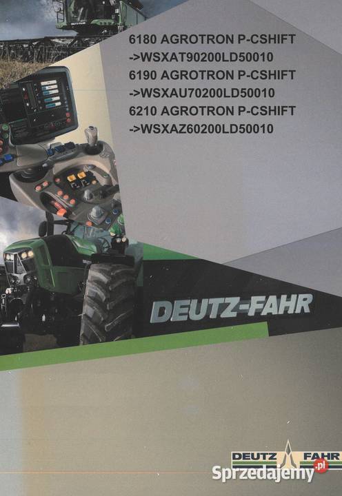 6150 Agrotron PC Shift instrukcja napraw j wielkopolskie Szamotuły