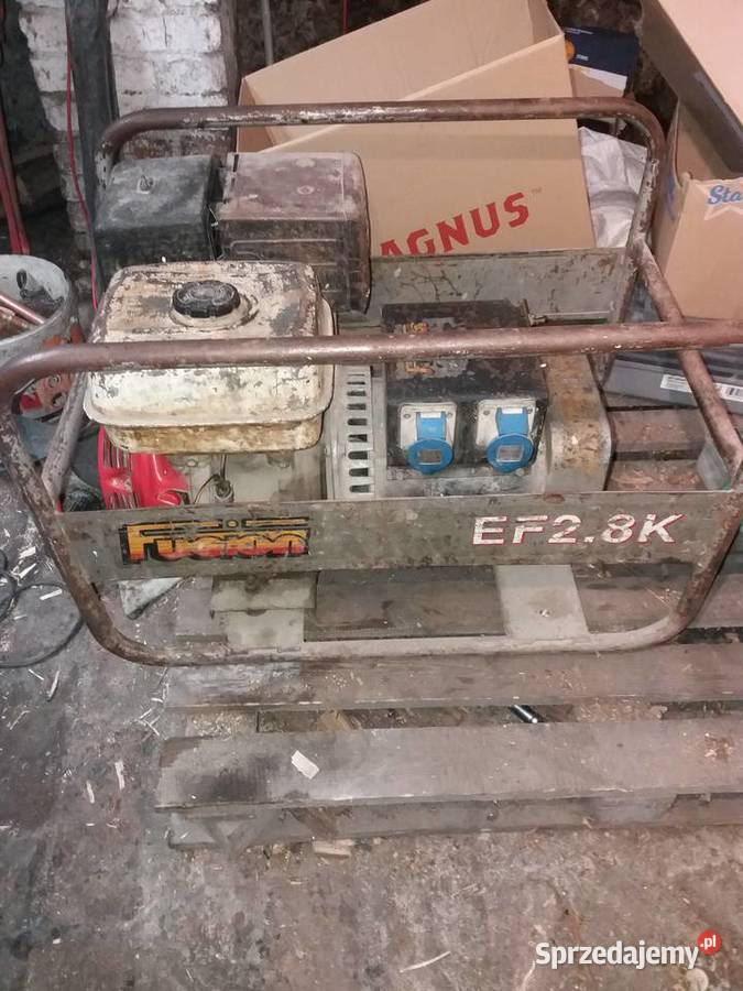 EF28K Agregat FUSION 46kV 110v230v silnik honda Wleń sprzedam